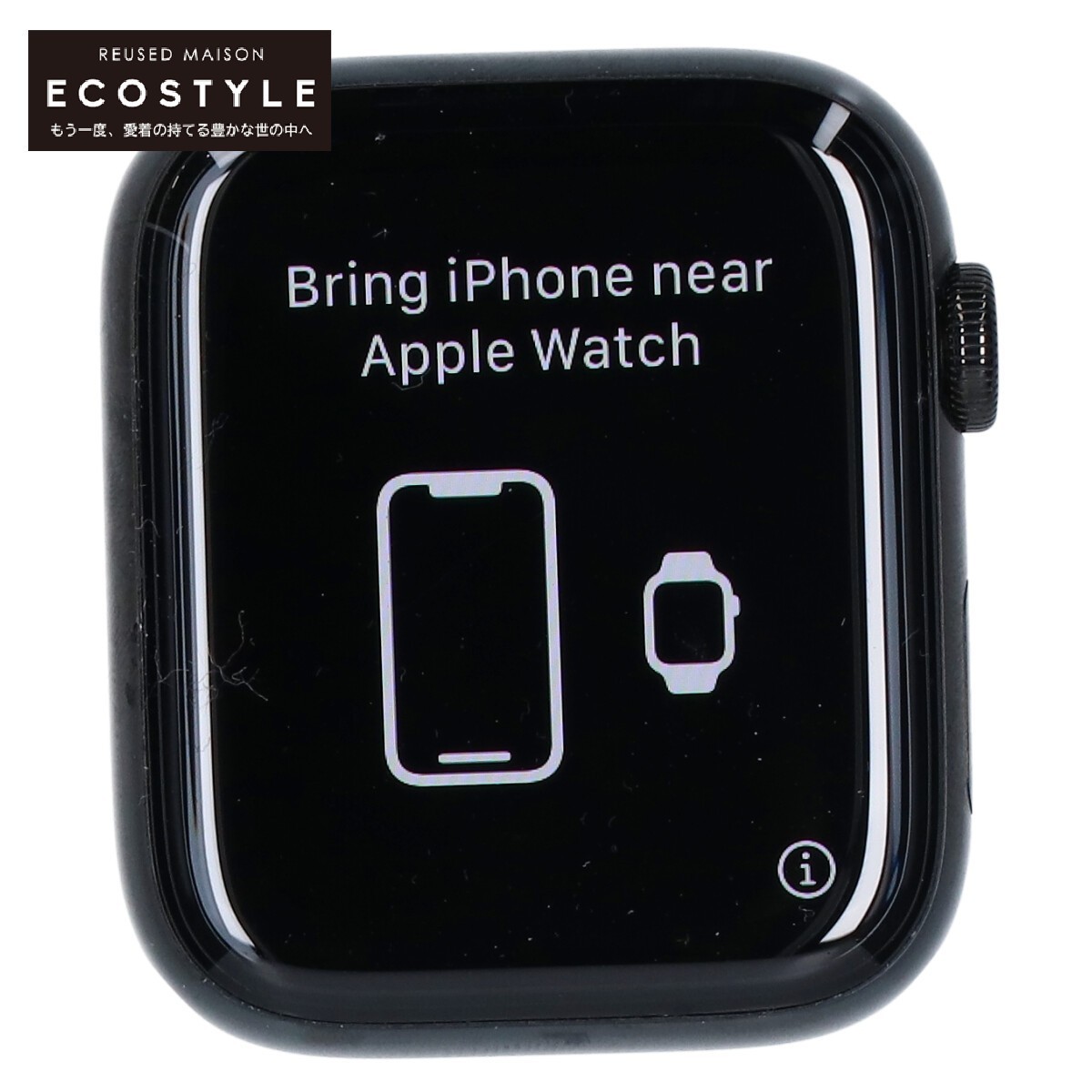 [1 иен ]Apple Watch Apple часы HERMES Hermes MX3K2J/A SERIES 5 GPS+Cellular модель 44mm смарт-часы Space черный 