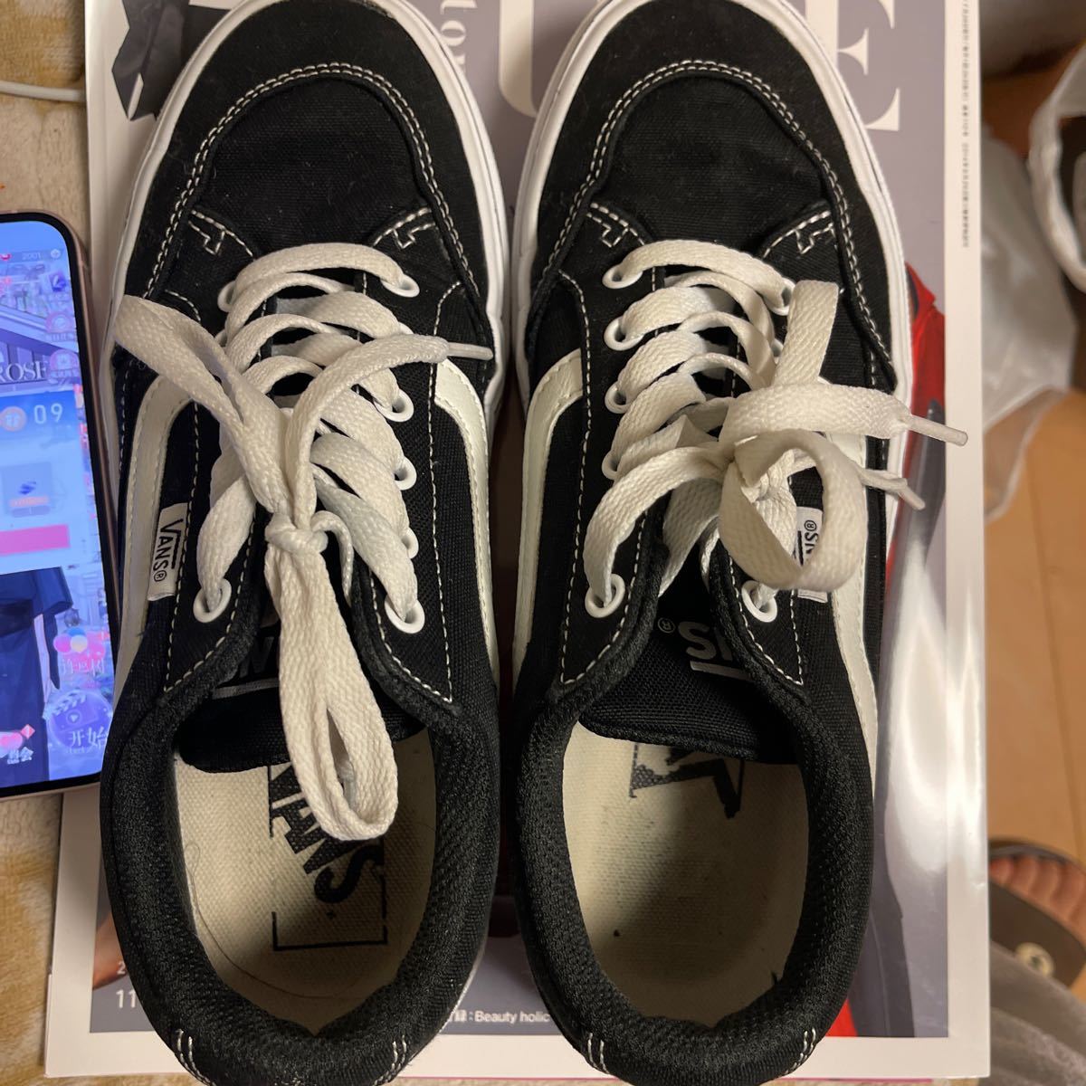 VANS FALKEN V3830 BLACK スニーカー