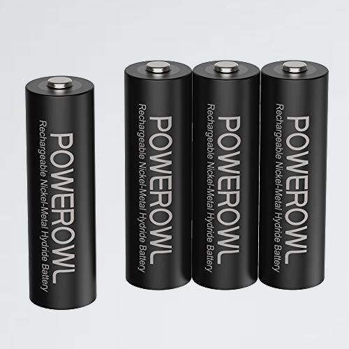 好評 新品 PSE安全認証 Powerowl単3形充電式ニッケル水素電池4個パック 9-PM 自然放電抑制 環境保護(2800mAh、?1200回循環使用可能_画像1