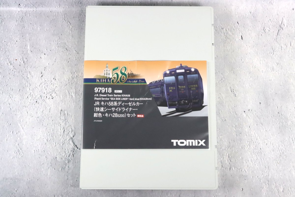 未使用 TOMIX 97918 JR キハ58系ディーゼルカー (快速シーサード