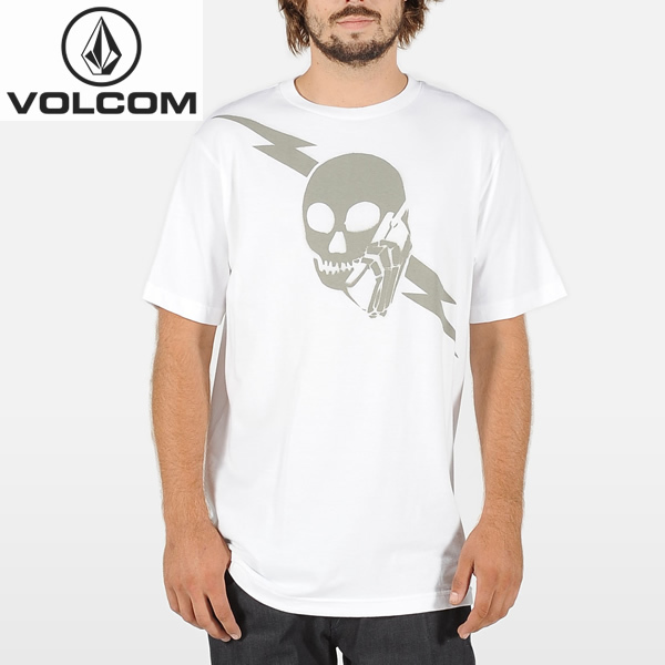 ゆうパケット便 ボルコム VOLCOM 半袖Tシャツ A3541313 WHT Sサイズ メンズTシャツ_画像1