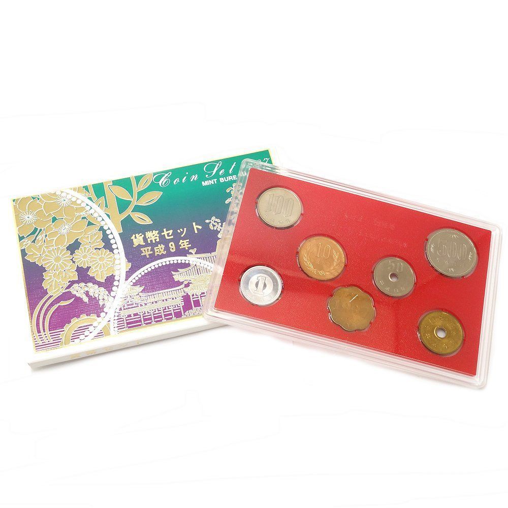 貨幣セット 額面666円 ミントセット MINT BUREAU JAPAN 1997年 ☆未使用 コレクション /081086_画像3