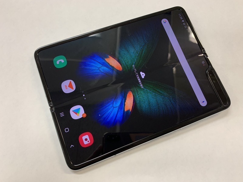 CG127 au Galaxy Fold SCV44 スペースシルバー ジャンク CG127 au Galaxy Fold SCV44 スペースシルバー ジャンク