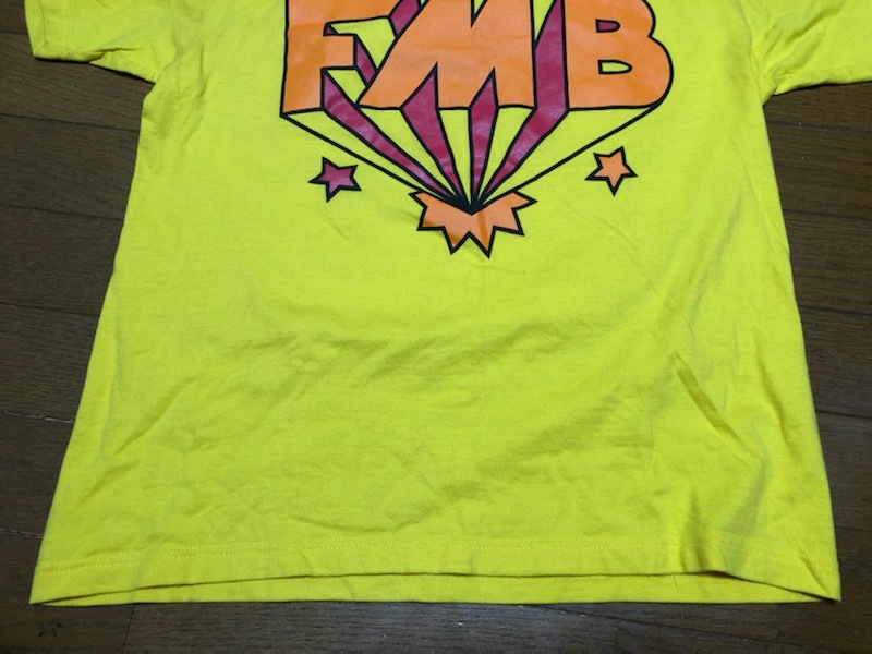 ★即決★FMB★FUNKY MONKEY BABYS★１stアリーナツアー　半袖Tシャツ★M★黄★ファンキーモンキーベイビーズ ★ファンモン★送料230円★_画像3