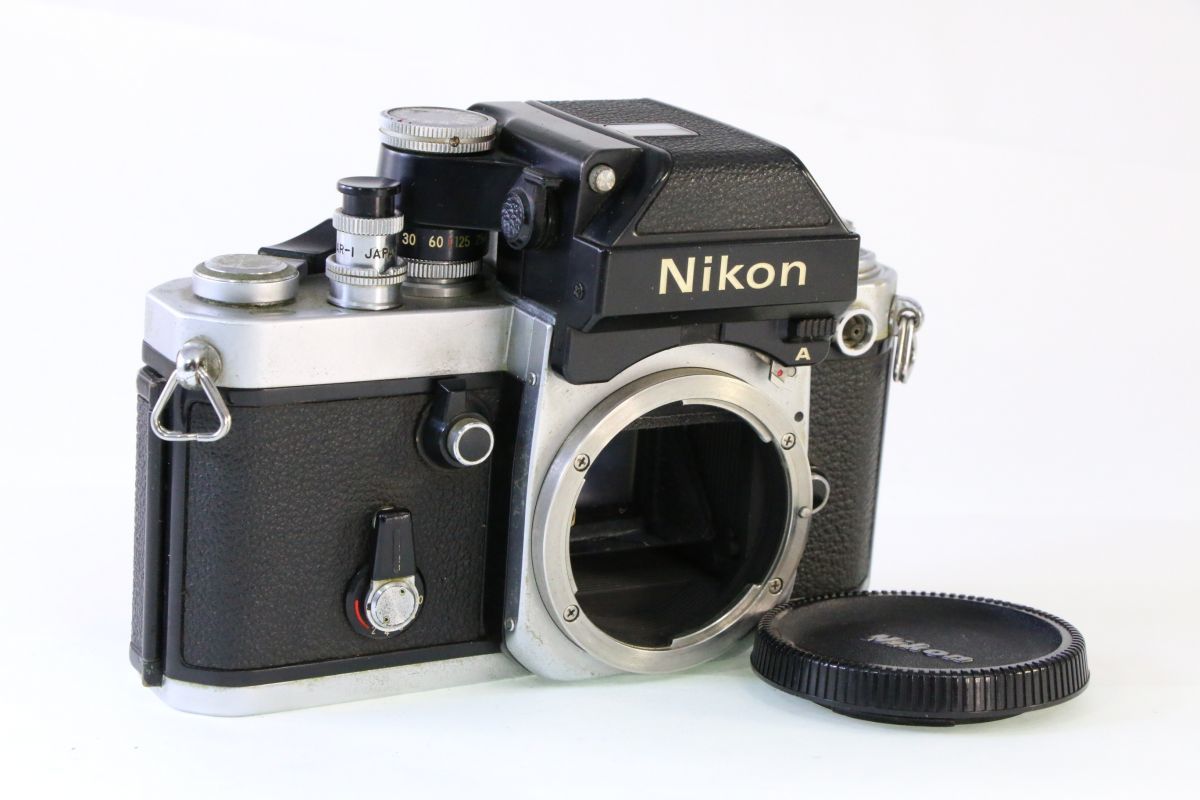 実用 ニコン Nikon F2 フォトミックA ボディ＋AR-1 外付けシャッターボタン シャッター全速 露出計完動 AAA206(ニコン