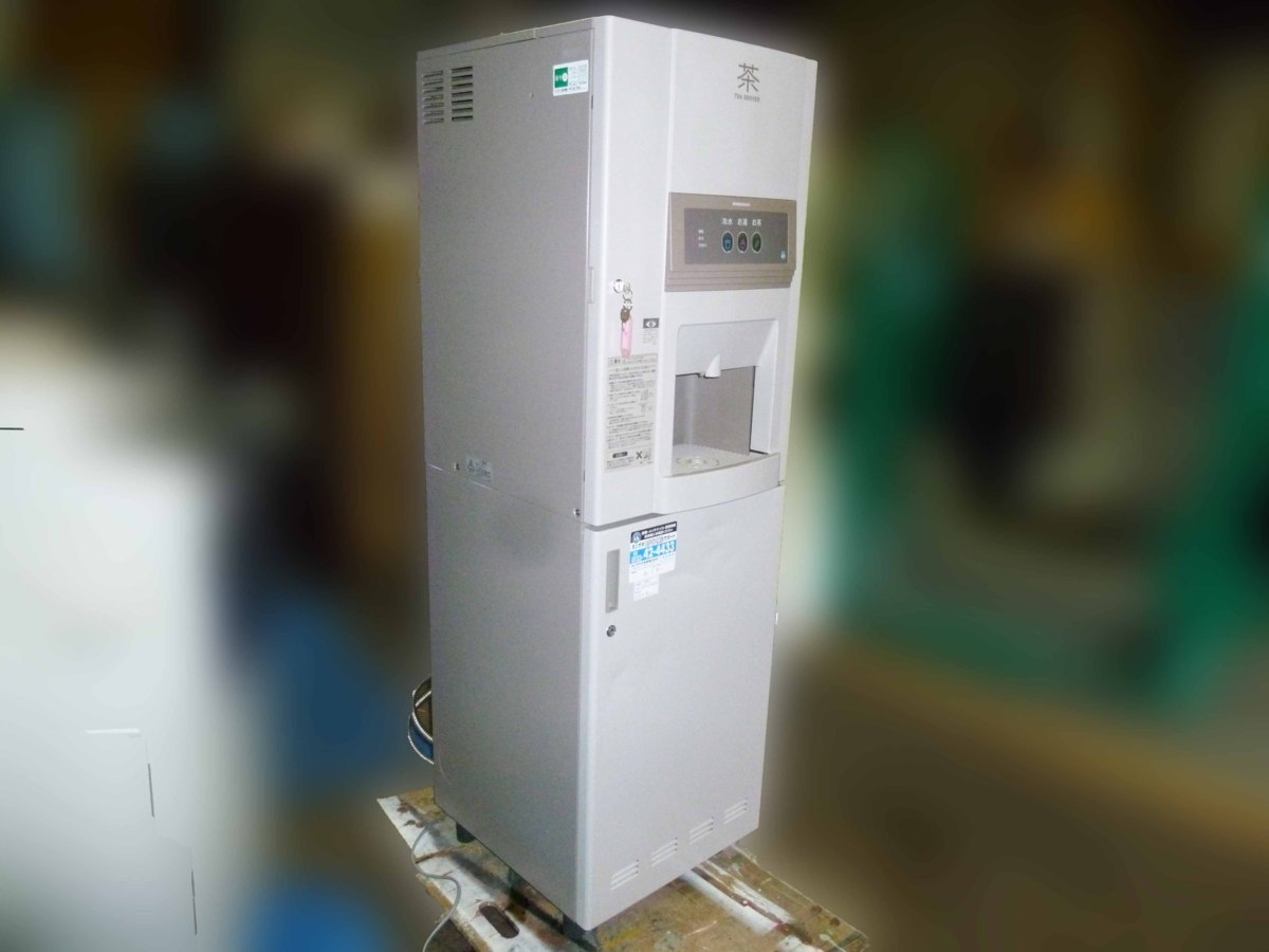 札幌引取限定! HOSHIZAKI AT-100HWB 100V 鍵付き! ティーサーバー ホシザキ 給茶機 冷水 給茶機 業務用 厨房 ドリンクバー 通電確認済 W157