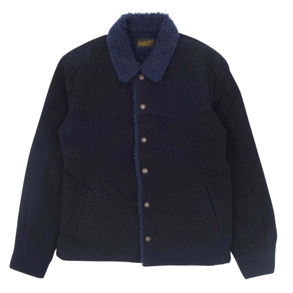 経典 テンダーロイン TENDERLOIN サドルデニムジャケット ボア XS