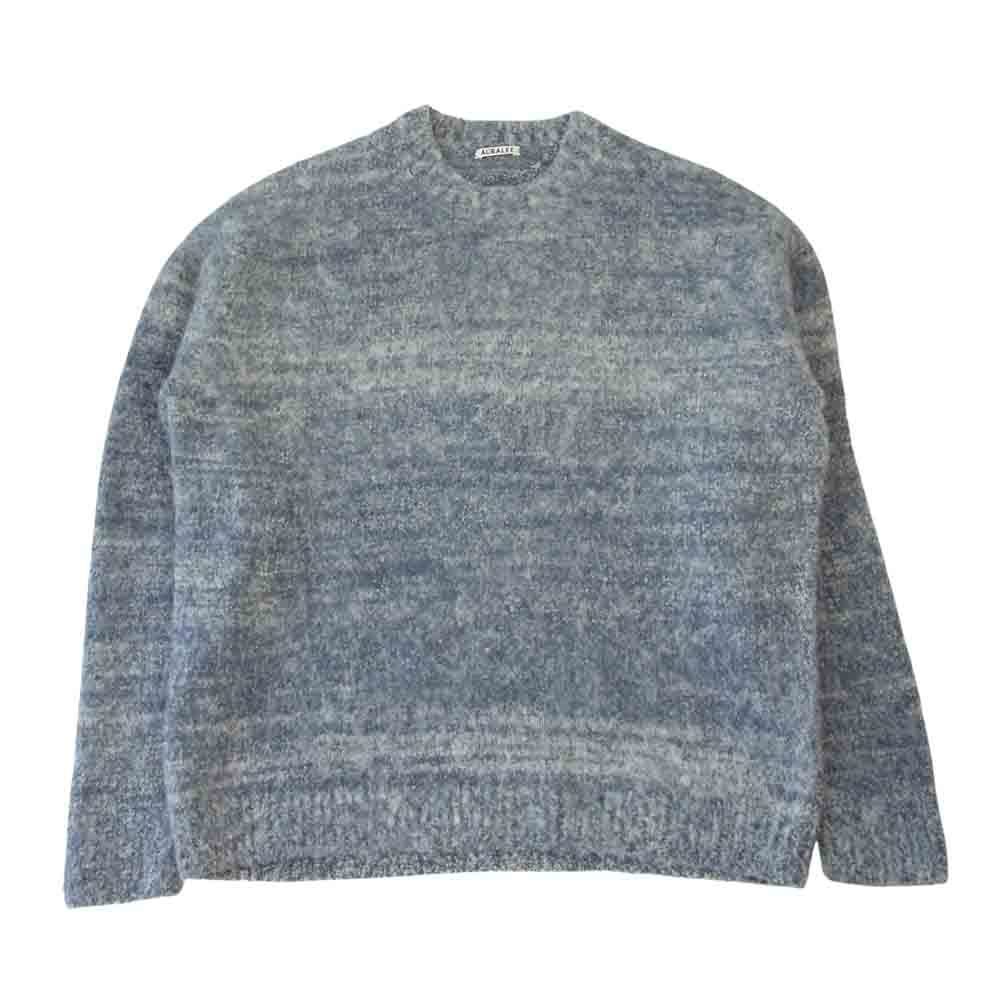 1円~】AURALEE オーラリー 20AW A20AP02AP WOOL ALPACA FELT KNIT P/O