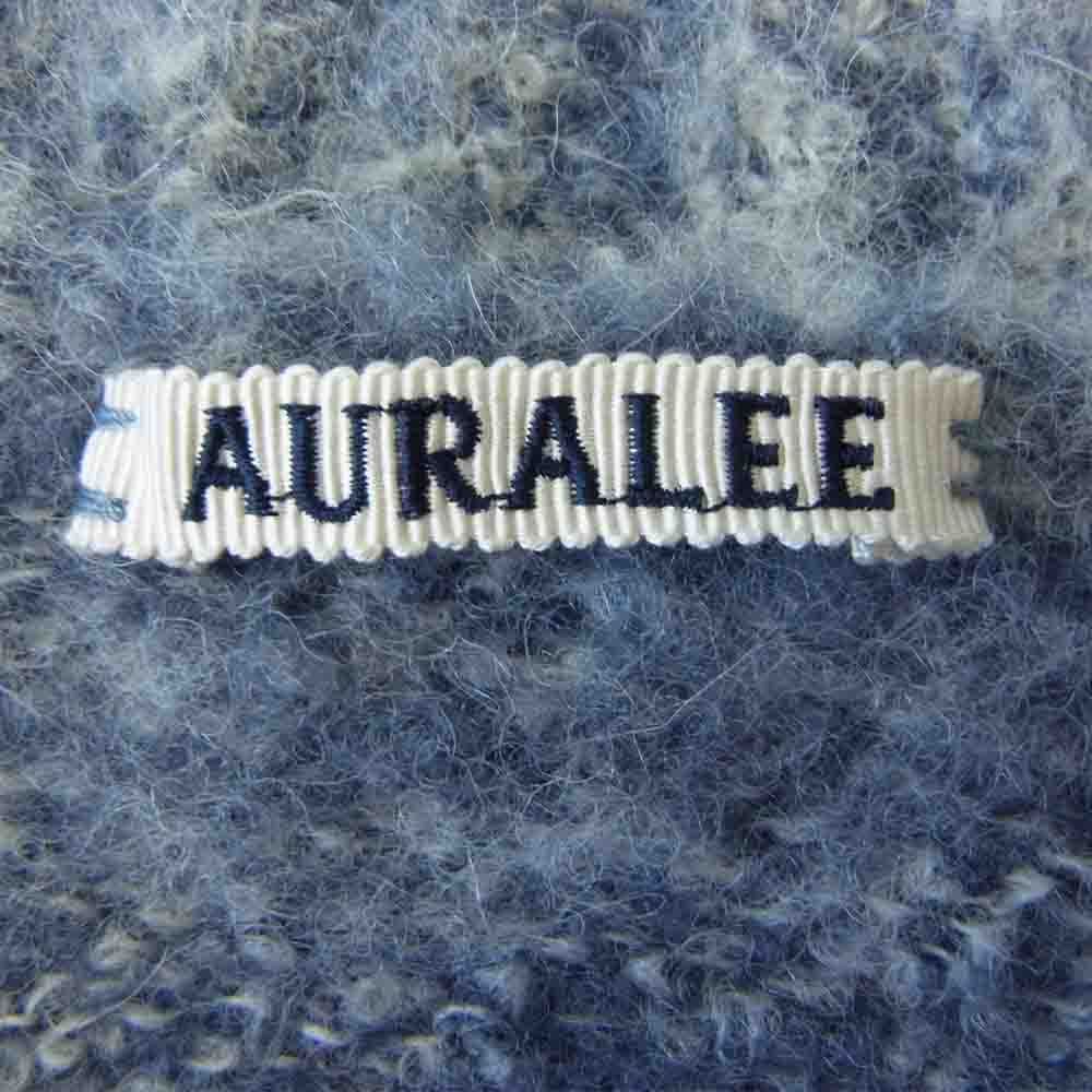 1円~】AURALEE オーラリー 20AW A20AP02AP WOOL ALPACA FELT KNIT P/O