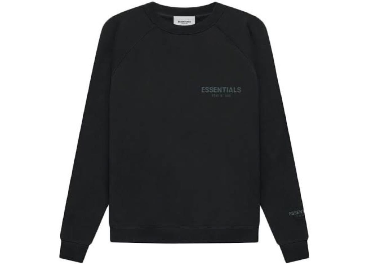 正規通販】 FOG ブラック クルーネック XS Essentials - トレーナー とびきりのおしゃれを 新品 正規品 FOG L トレーナー Sweatshirt ESSENTIALS トレーナー/スウェット