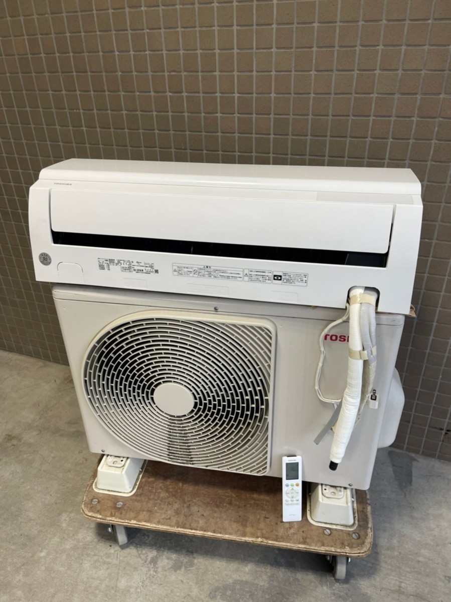 NG050514 TOSHIBA 東芝 RAS-G281M(W) ルームエアコン 2020年製 冷房 暖房兼用 主に10畳 動作品 リモコン付属