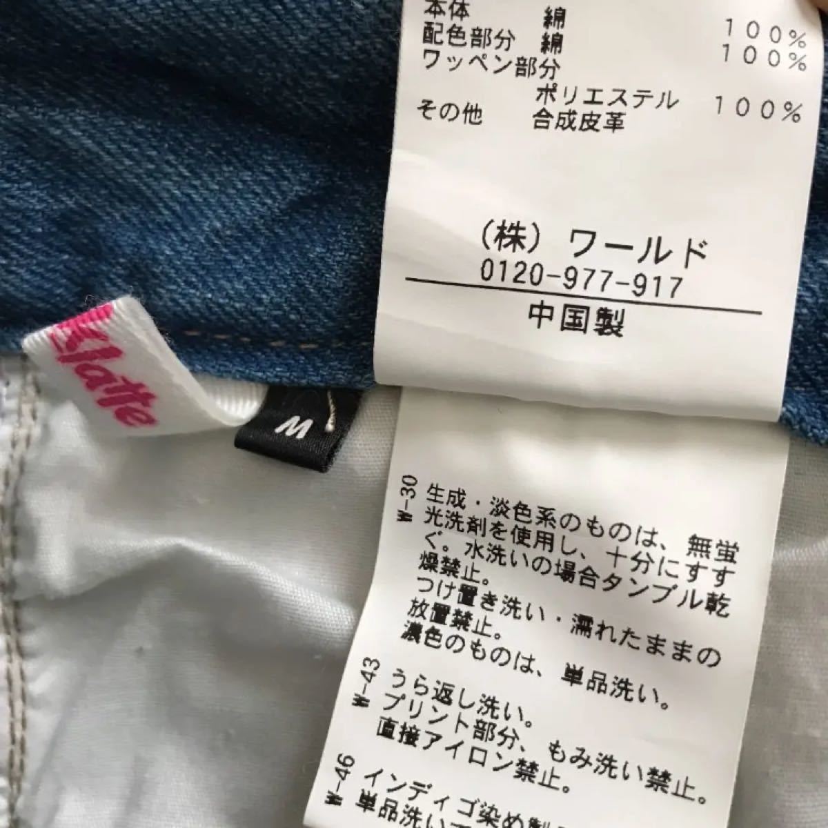 ピンクラテ☆デニムパンツ  Mサイズ