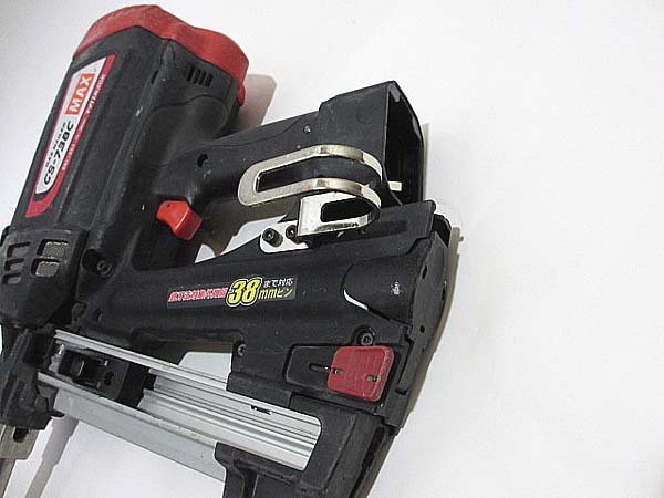 ☆MAX マックスピン打機ガスネイラ GS-738C ◇バッテリー×2