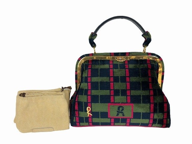 Roberta di Camerino / ロベルタディカメリーノ がま口ハンドバッグ