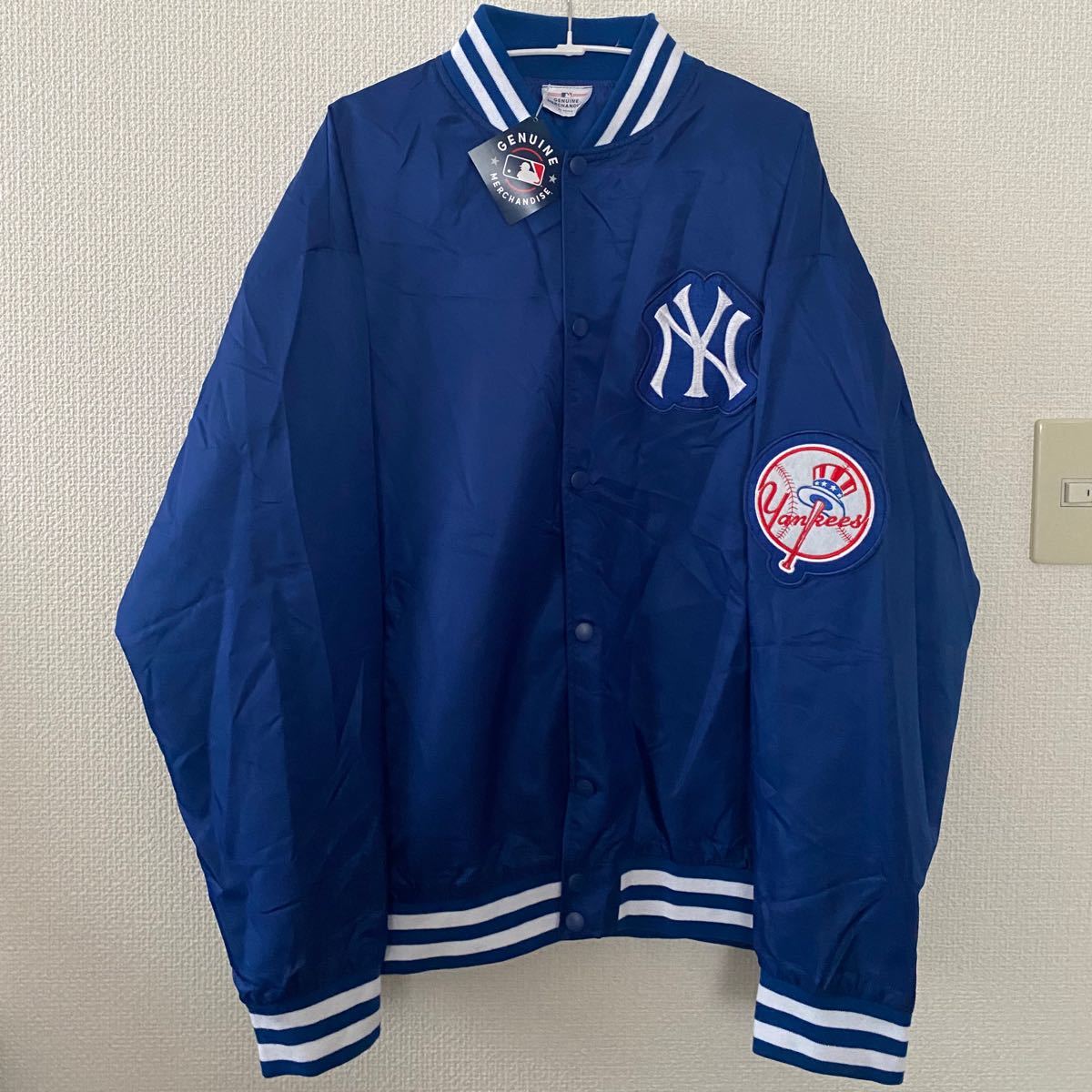 MLB ヤンキース BIGロゴ ヴィンテージ スタジャン MLB ヤンキースBIGロゴヴィンテージスタジャン
