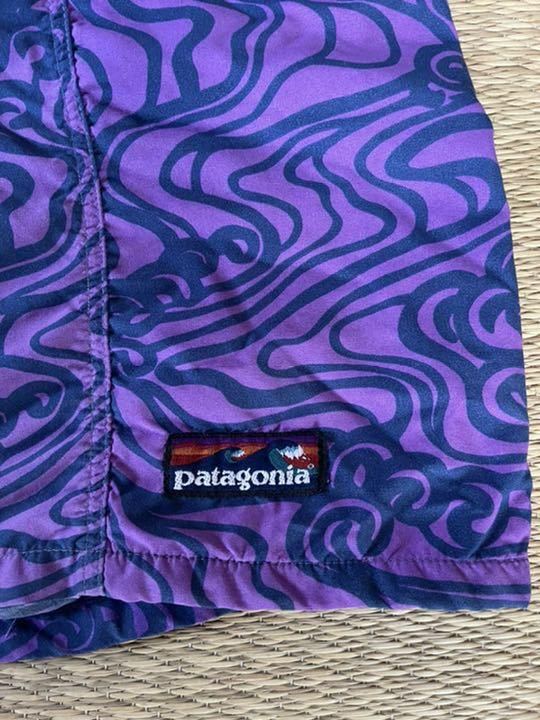 90s ビンテージ Patagonia パタゴニア 波タグ リバーショーツ size L