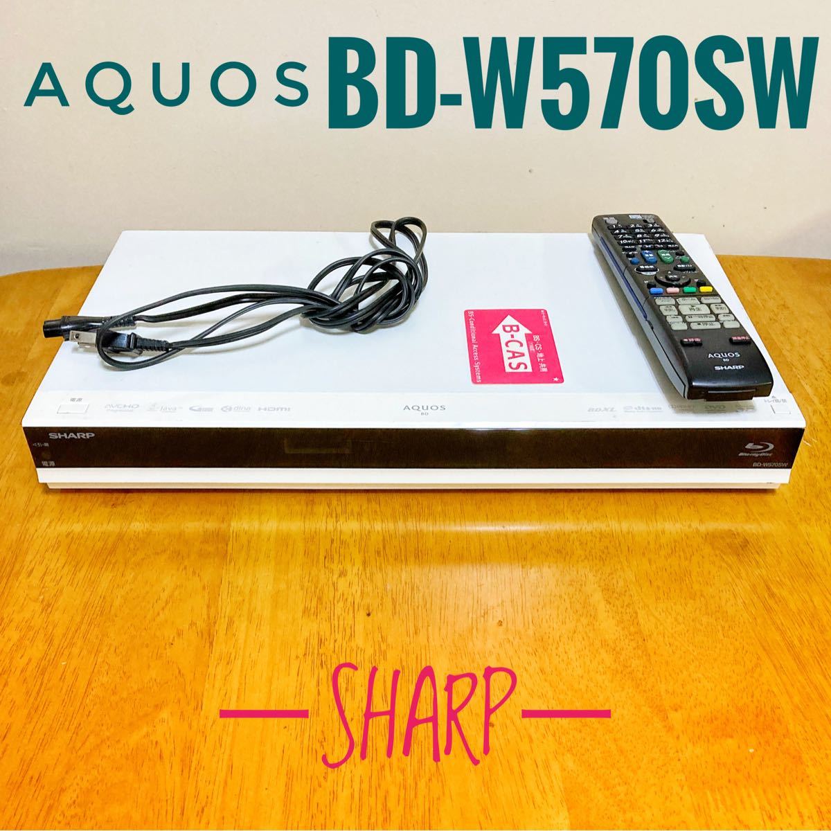 【再入荷】 サンフラワーシャープ 500GB 2チューナー ブルーレイレコーダーAQUOS BD-HDW45 bpiasia.co.th