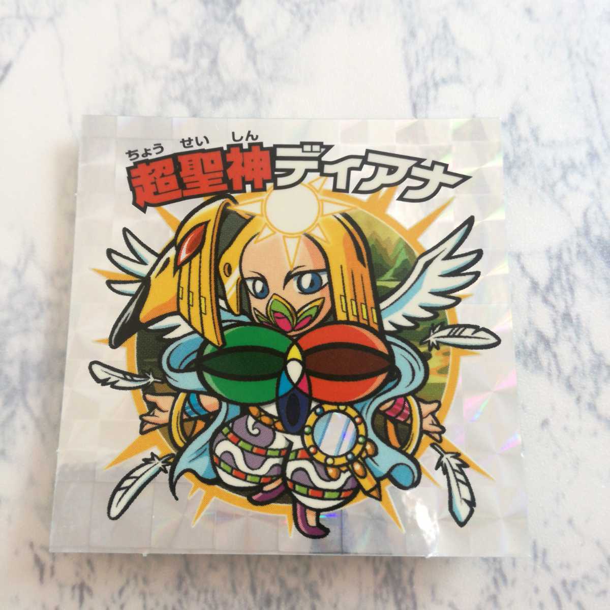ヤフオク 即決 ビックリマン シール ひかり伝 超聖神ディアナ ヤフオク 即決 ビックリマン シール ひかり伝 超聖神ディアナ