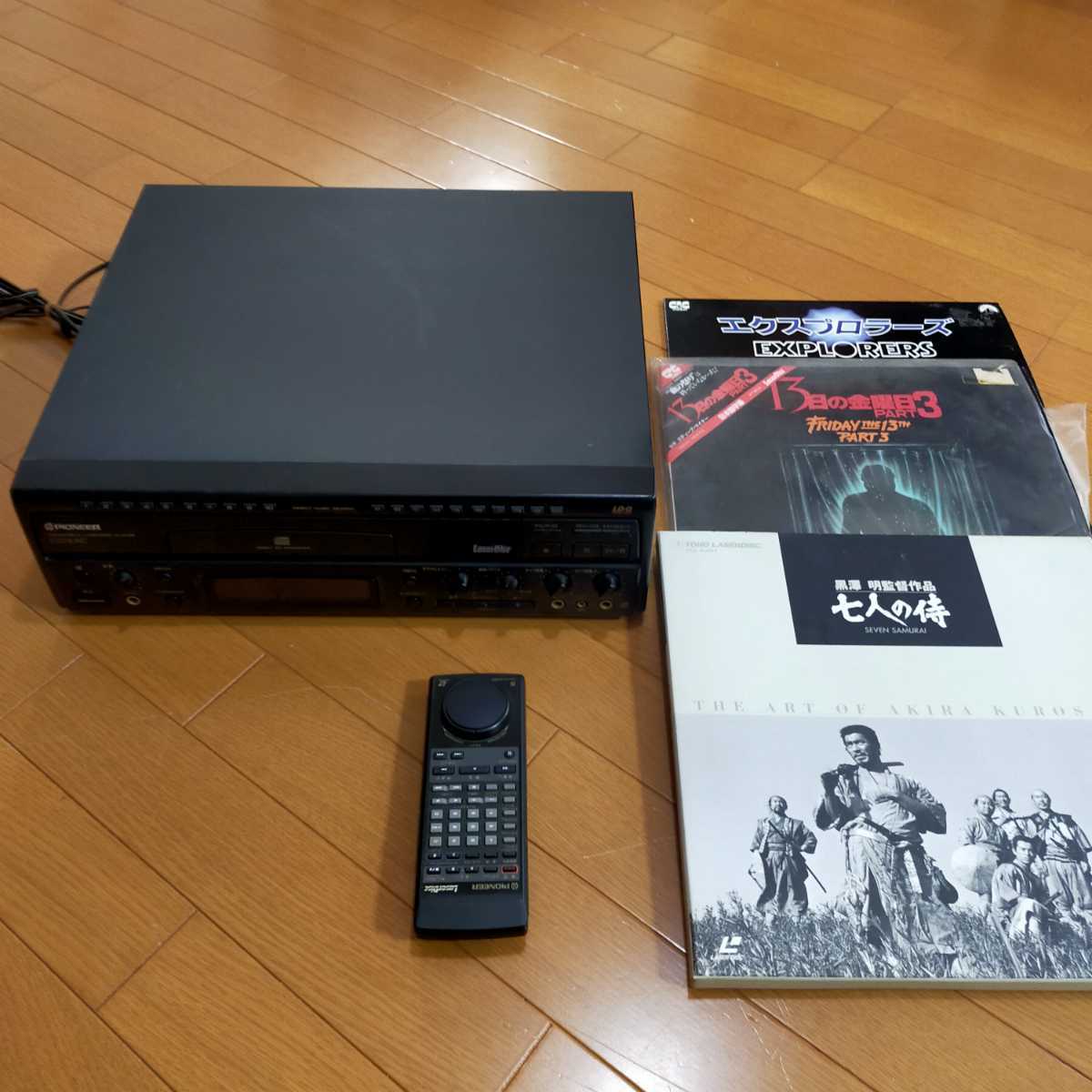 カラオケ機能搭載】Pioneer レーザーディスクプレーヤー CLD-K55G LP3