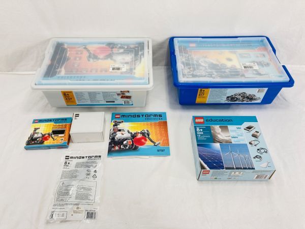 LEGO レゴ 9695 9797 mindstorms education NXT 基本セット+拡張セット