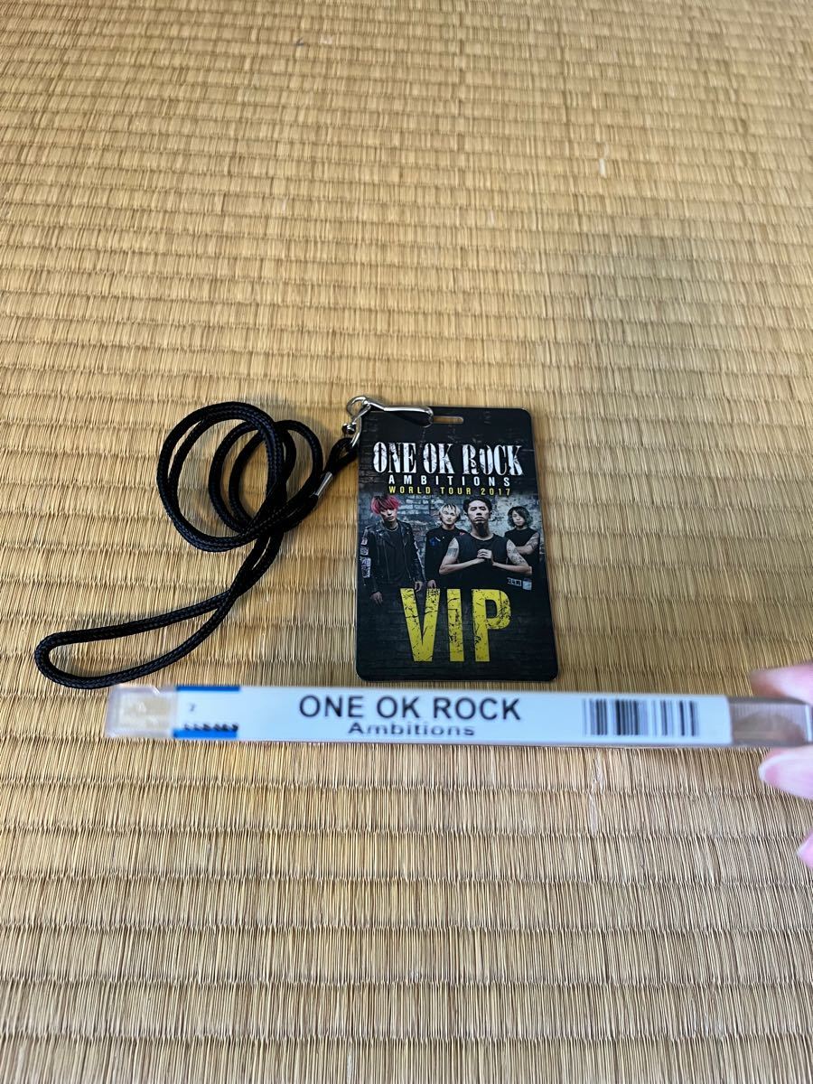 ONE OK ROCK AMBITIONS WORLD TOUR 直筆サイン入り - library