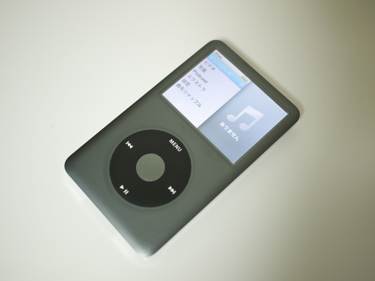 ジャンク iPod classic 160GB 2009 A1238 MC297J 第6.5世代 アイポット アイポッド クラシック アップル apple_画像1