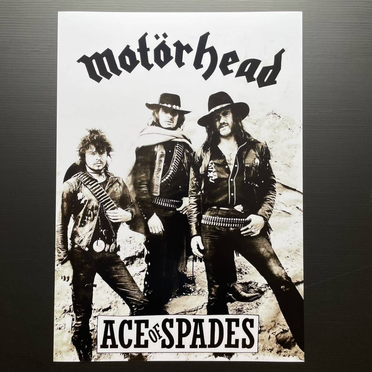  motor head Motorhead[Ace Of Spades]1980 промо постер *Lemmy/remi-/NWOBHM