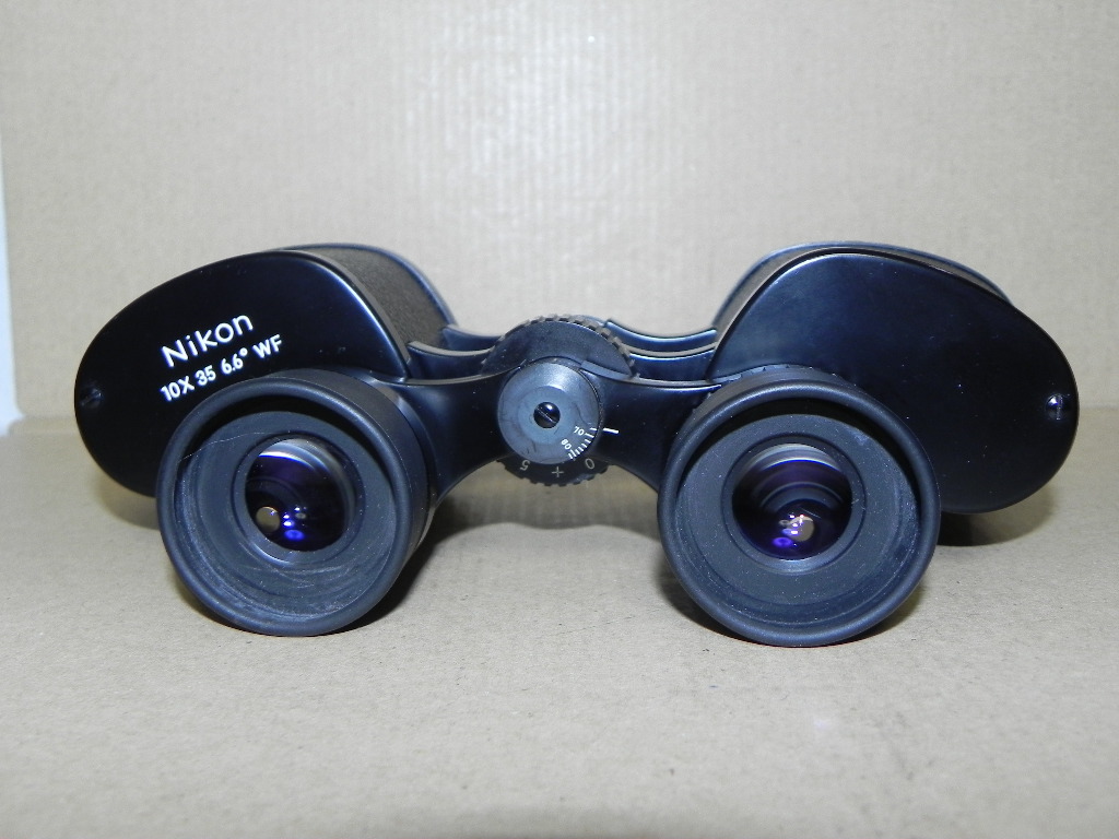定番 BINOCULARS ニコン 10*35 (中古品) 双眼鏡 WF 6.6° ニコン