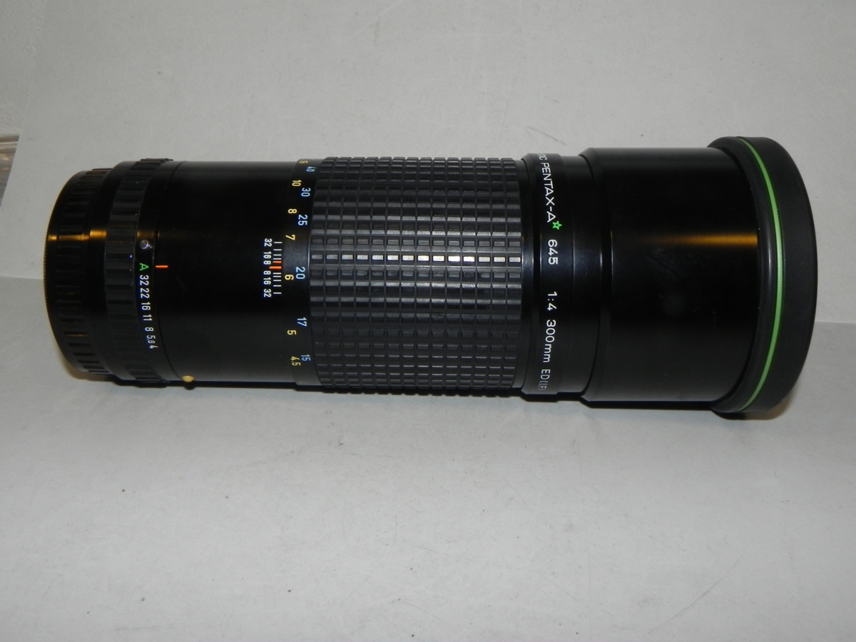 今年も話題の smc PENTAX-A☆ 645 300mm/F4 ED レンズ(中古品) 大判