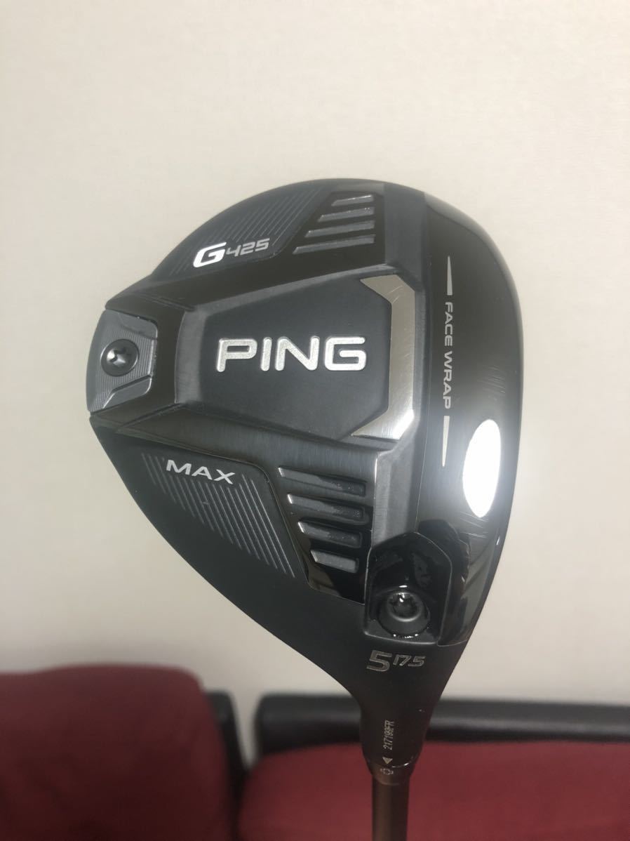 I円スタート!PING G425 MAX フェアウェイウッド 5番ウッドロフト17.5