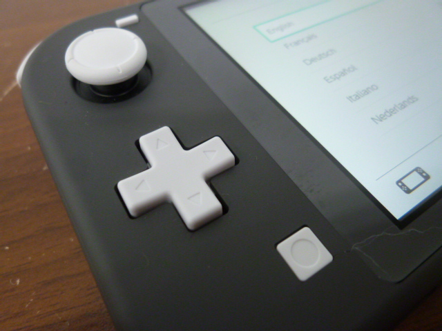 Nintendo Switch Lite グレー HDH-001 ニンテンドースイッチ ライト 簡易動作確認済 初期化済 任天堂 本体のみ 激安1円スタート_画像2