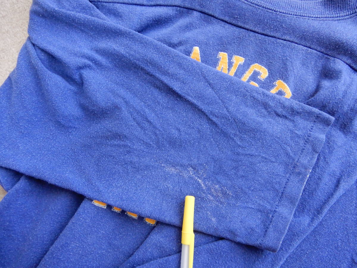 状態良好!RAMS!80sチャンピオン3段トリコタグフットボールビンテージTシャツUSA製アメリカ80年代米国NFLヴィンテージ_画像5