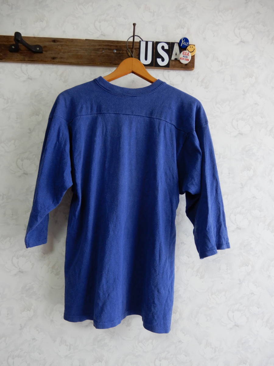 状態良好!RAMS!80sチャンピオン3段トリコタグフットボールビンテージTシャツUSA製アメリカ80年代米国NFLヴィンテージ_画像7
