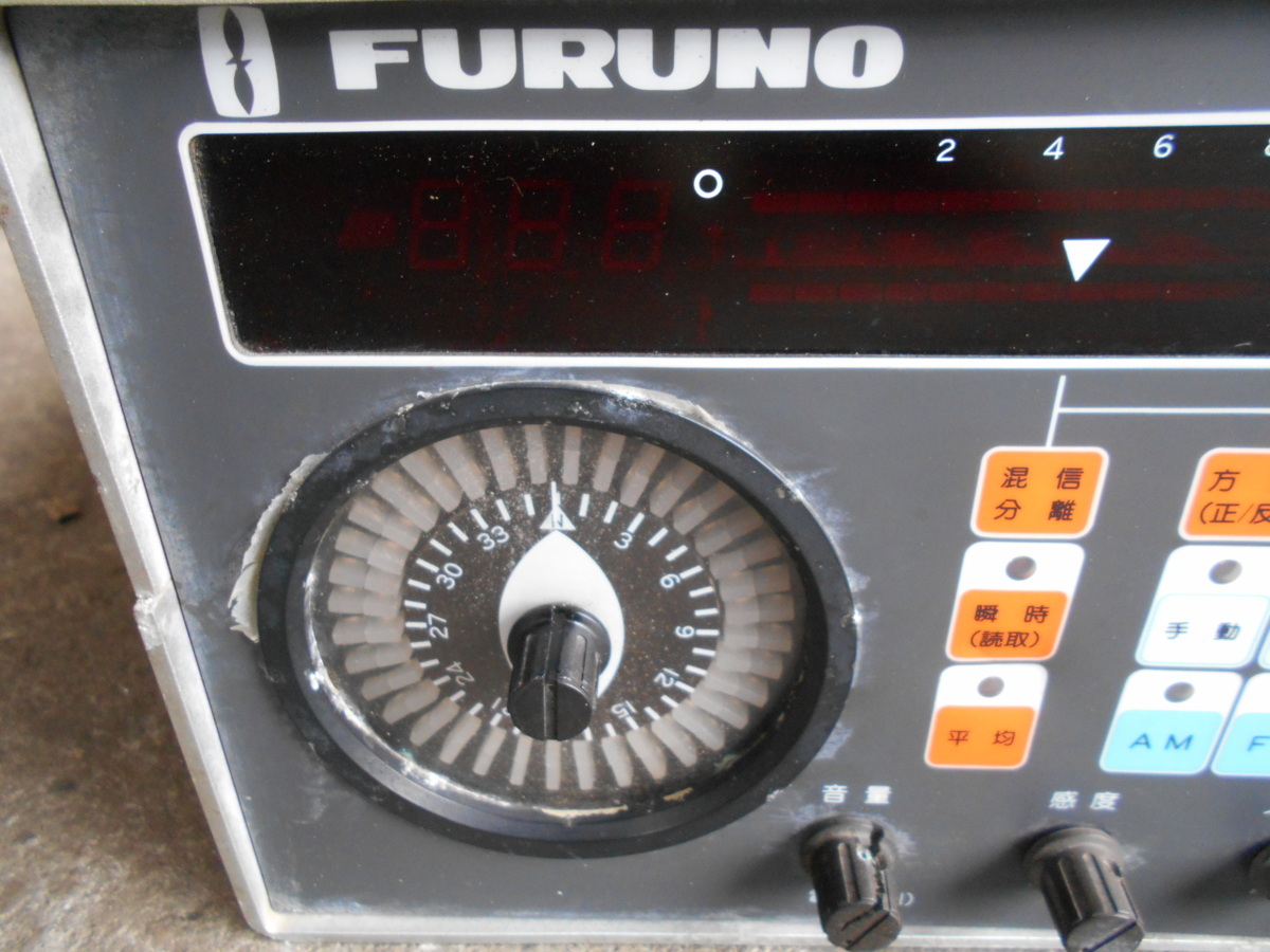 23-791 古野電気㈱ FURUNO フルノ 無線方位測定機 FD-550 中古品(操舵 