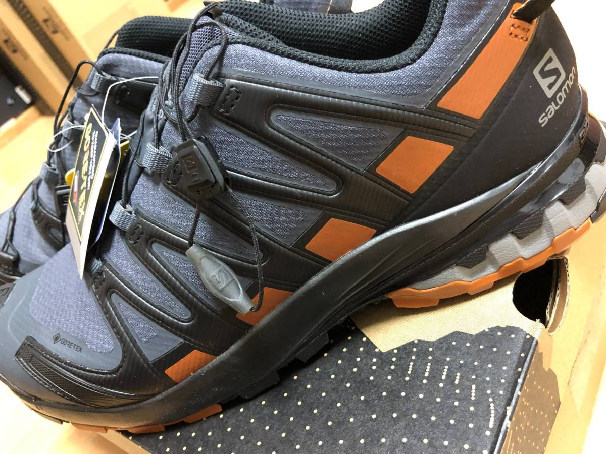 SALOMON(サロモン) XA PRO 3D v8 GORE-TEX WIDE ゴアテックス トレイルシューズ 410428(エボニー/キャラメルカフェ/ブラック)２７．０ＣＭ_画像6