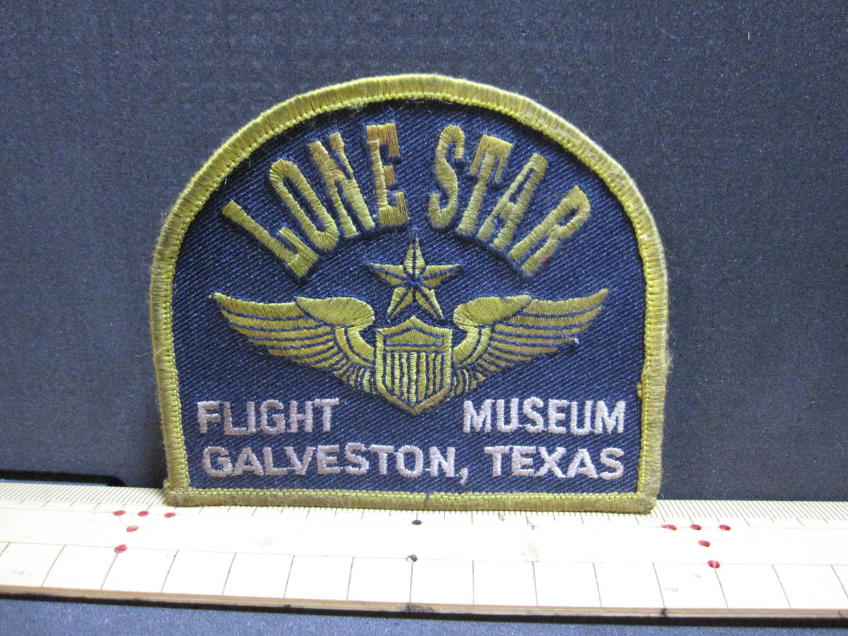 【3点以上落札送料無料】E/ LONE STAR FLIGHT MUSEUM テキサス州 航空博物館！米軍 自衛隊 ワッペン パッチ 多数出品中！出品リスト検索！_画像2