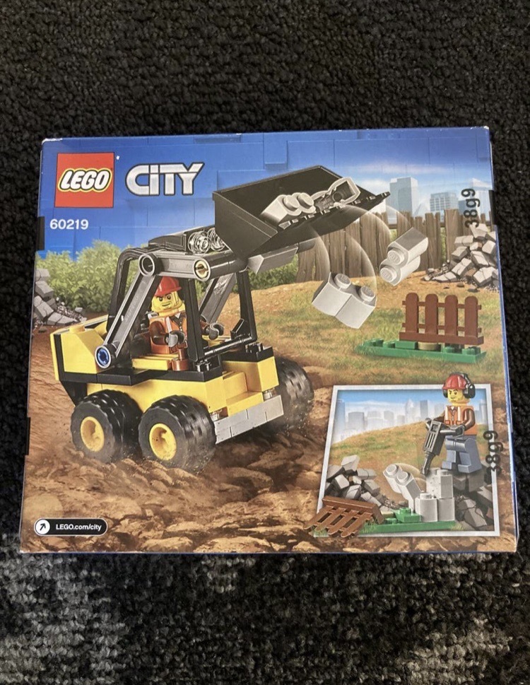 【未開封】レゴ(LEGO) シティ 工事現場のシャベルカー 60219 ブロック おもちゃ 男の子 車_画像1