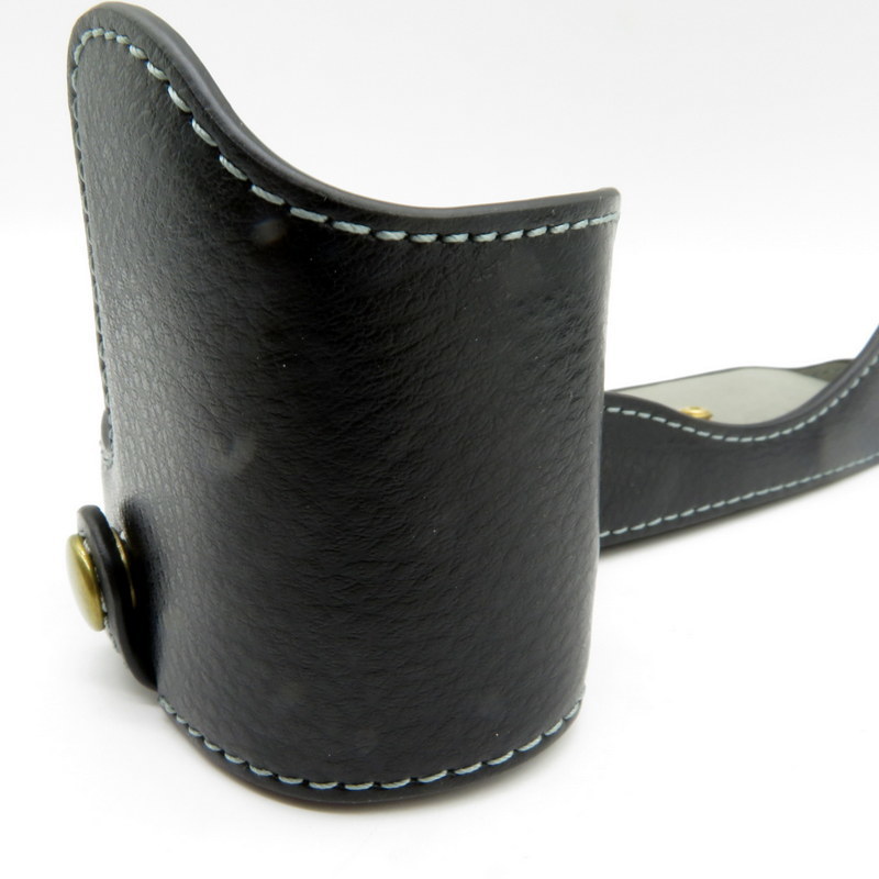 【送込/現品限り】 Canon EOS R 専用 本革 ケース 保護 leather 革 キャノン イオス case bag ストラップ