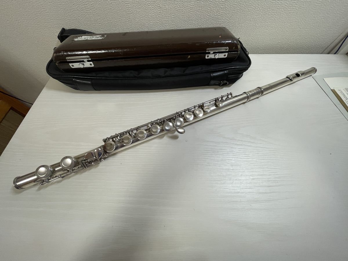 高い素材Miyazawa Flute ミヤザワフルート 現状品 gi-bu 頭部管銀製