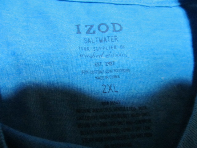 古着 大きいサイズ オーバーサイズ アメリカンサイズ メンズ IZOD Tシャツ サイズ 2XL_画像4