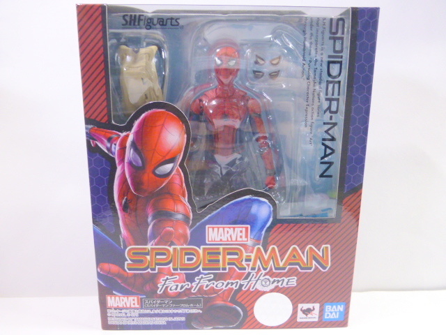 未開封 バンダイ S.H.Figuarts スパイダーマン ファー・フロム・ホーム SPIDER-MAN Far From Home MARVEL フィギュア_画像3