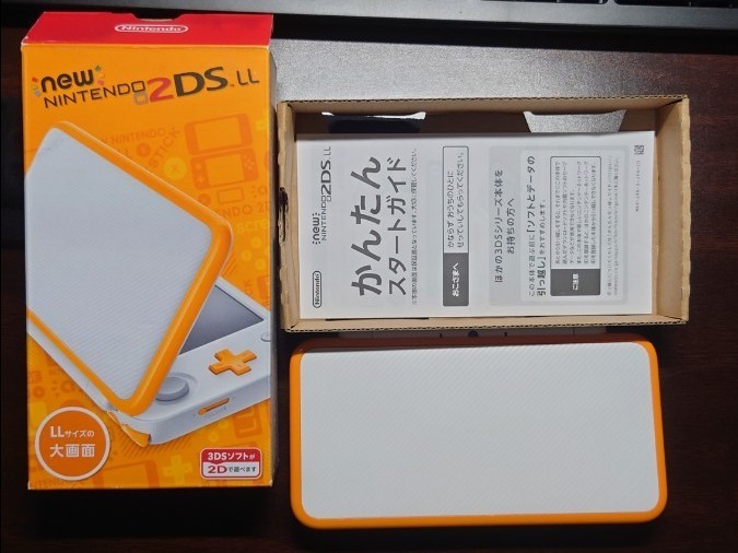 高評価！ 2DS Nintendo new LL 任天堂 ホワイト×オレンジ 本体 - 本体