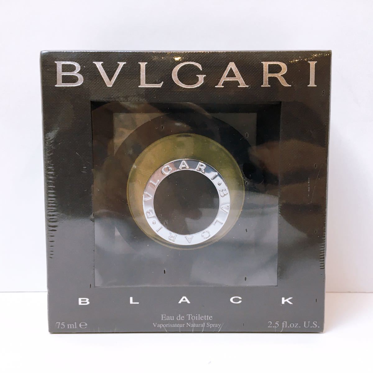 79【未使用】BVLGARI BLACK ブルガリ ブラック オードトワレ 香水 75ml