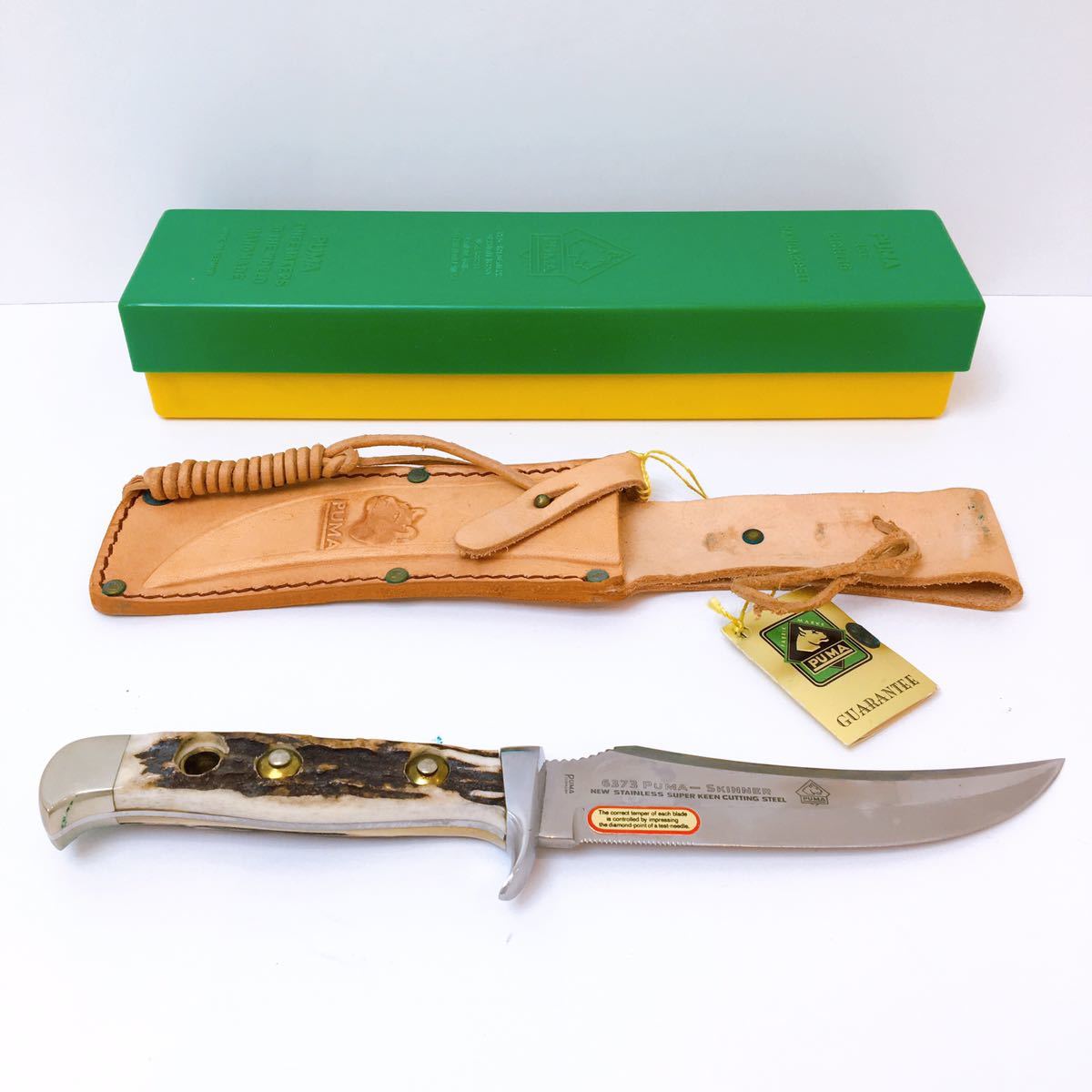 6373 PUMA-SKINNER STAINLESS シースナイフ-