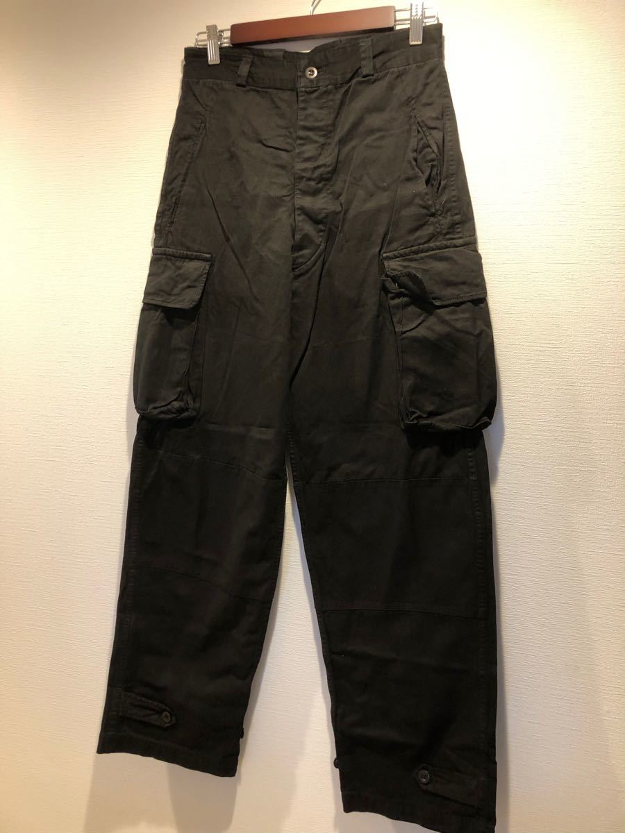 SALE デッドストック フランス軍 M47 カーゴパンツ ブラック サイズ41