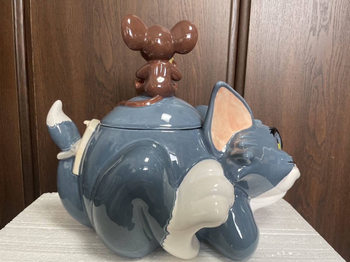 トムとジェリー Tom and Jerry cookie jar クッキージャー warnerbrosトム＆ジェリー 陶器 WB 置物 フィギュア