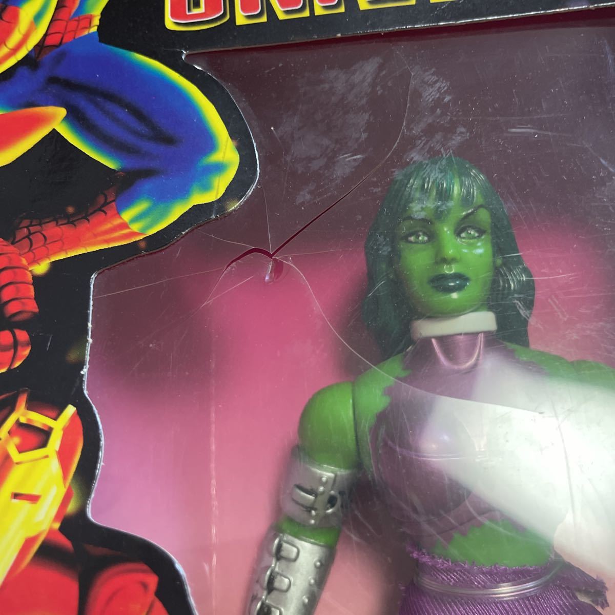 シーハルク TOYBIZ トイビズ marvel spiderman capten america HULK She-HULK キャプテンアメリカ ハルク スパイダーマン フィギュア_画像10