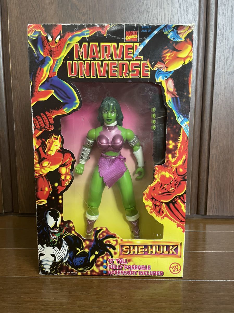 シーハルク TOYBIZ トイビズ marvel spiderman capten america HULK She-HULK キャプテンアメリカ ハルク スパイダーマン フィギュア_画像1