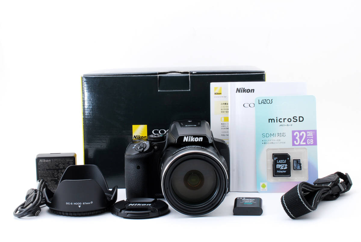 □美品□ Nikon COOLPIX P900 デジタルカメラ 光学83倍ズーム