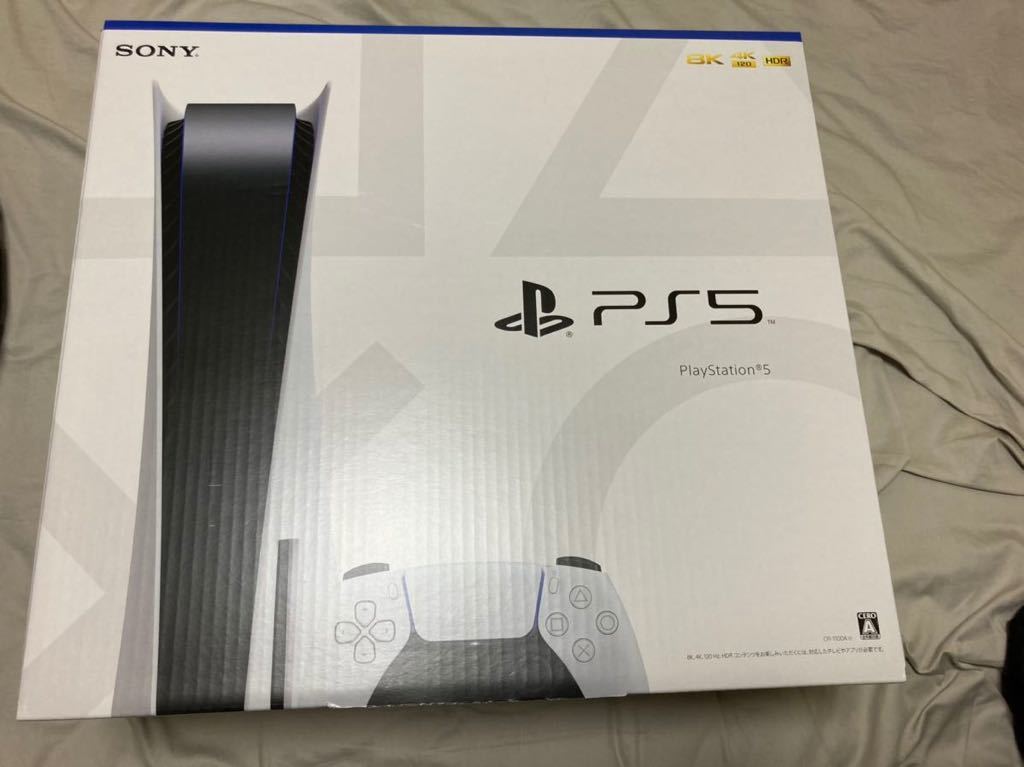 新品未使用 5月7日購入 プレイステーション5 PlayStation5 本体 ディスクドライブ搭載モデル CFI-1100A01 プレステ5_画像1